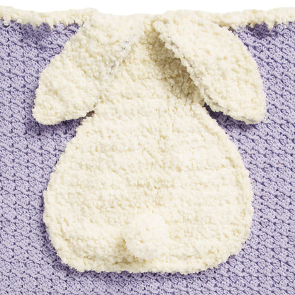 Bernat Sitting Little Bunny Crochet Blanket Crochet Blanket made in Bernat Bundle up yarn
