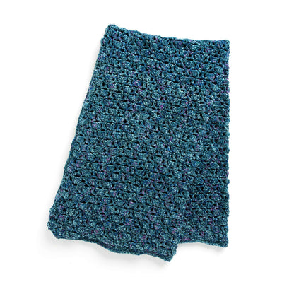 Bernat Easy Blocks Crochet Blanket Crochet Blanket made in Bernat Velvet Twist yarn