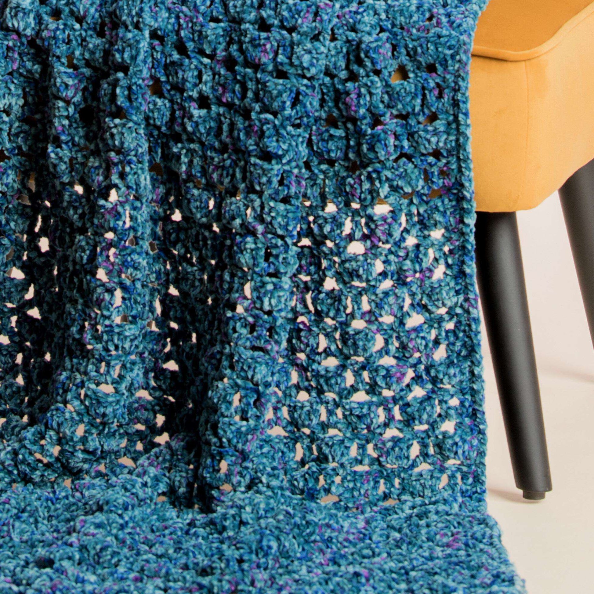 Free Bernat Easy Blocks Crochet Blanket Pattern