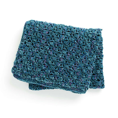 Bernat Easy Blocks Crochet Blanket Crochet Blanket made in Bernat Velvet Twist yarn