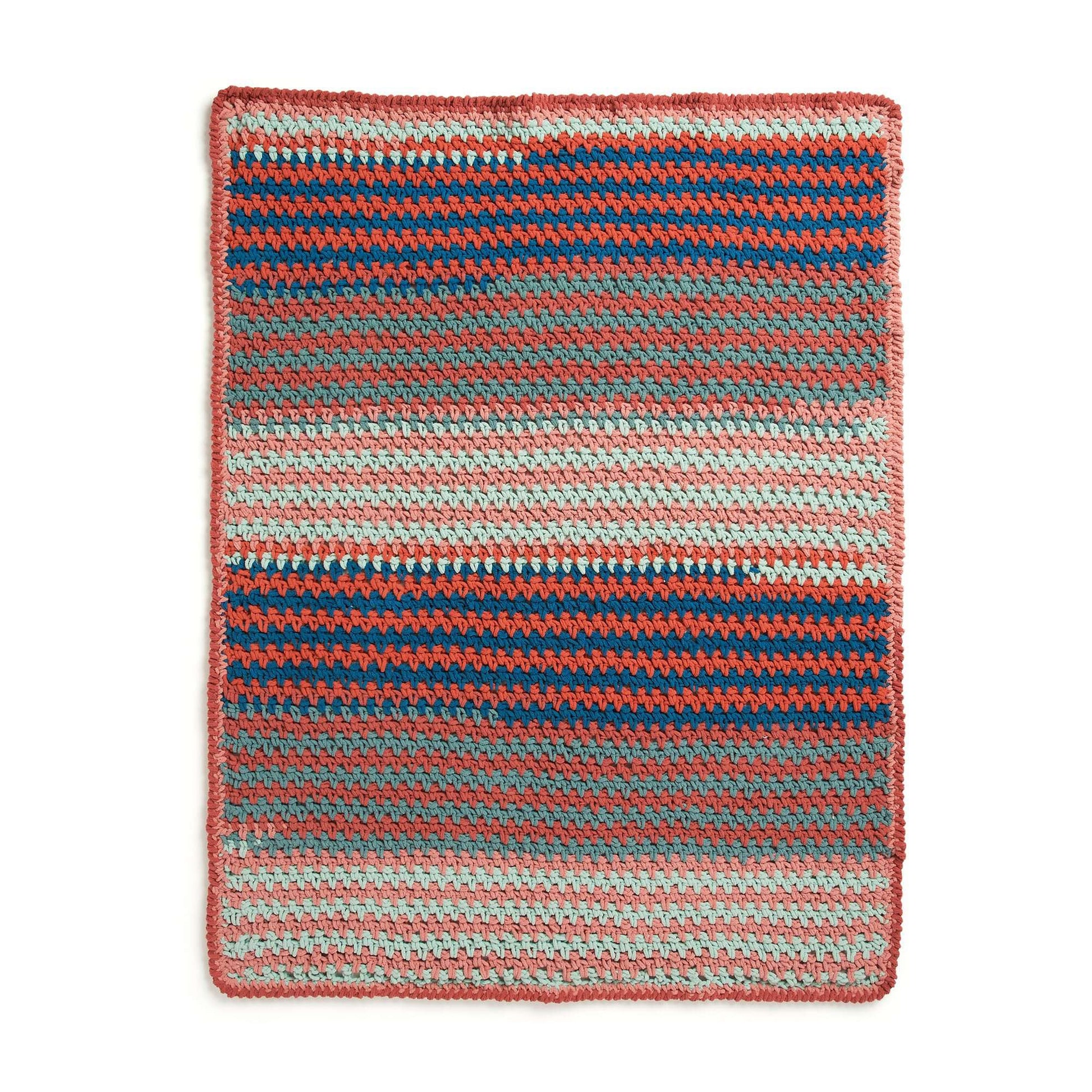 Free Bernat Touch Of Texture Crochet Blanket Pattern