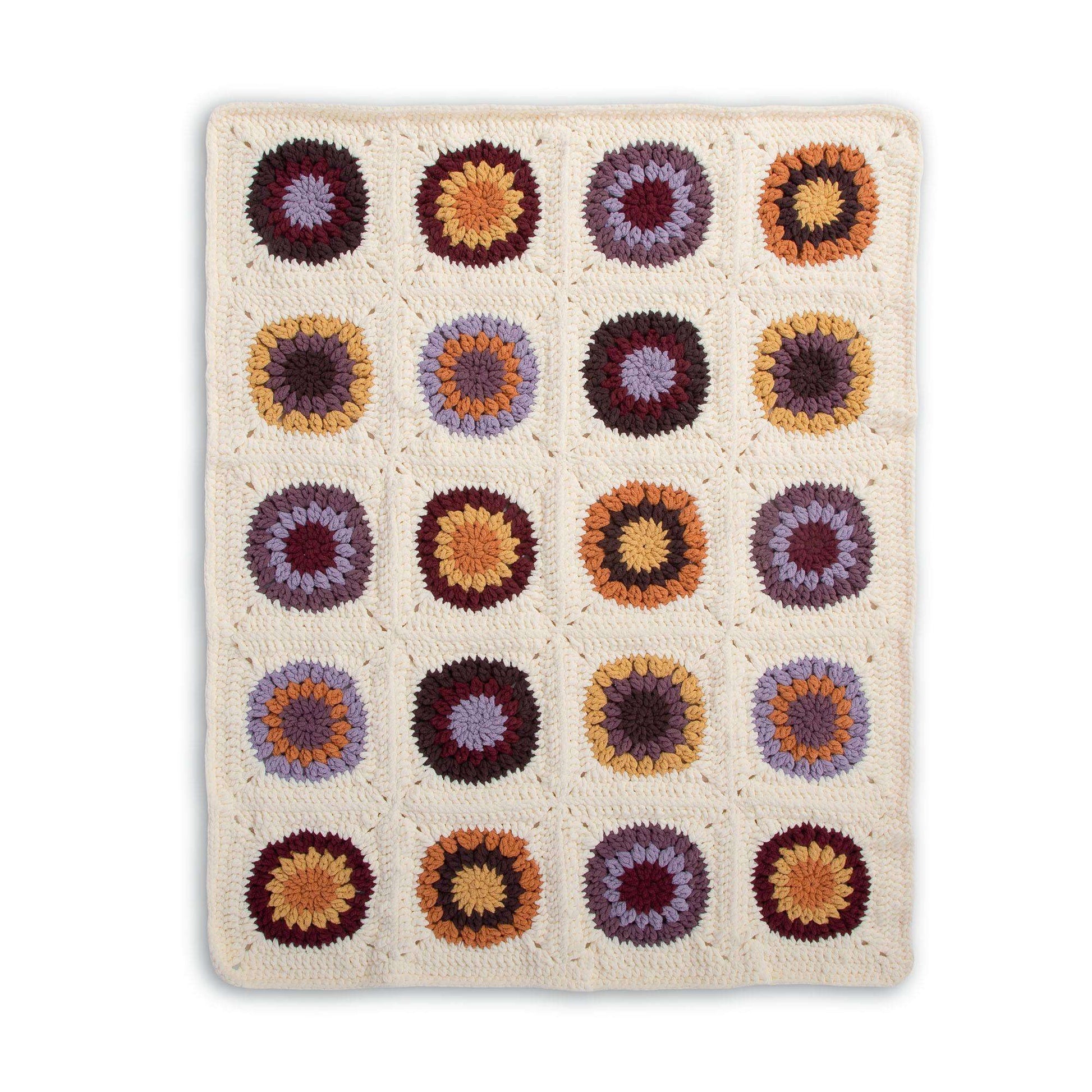 Free Bernat Crochet Modern Motif Blanket Pattern