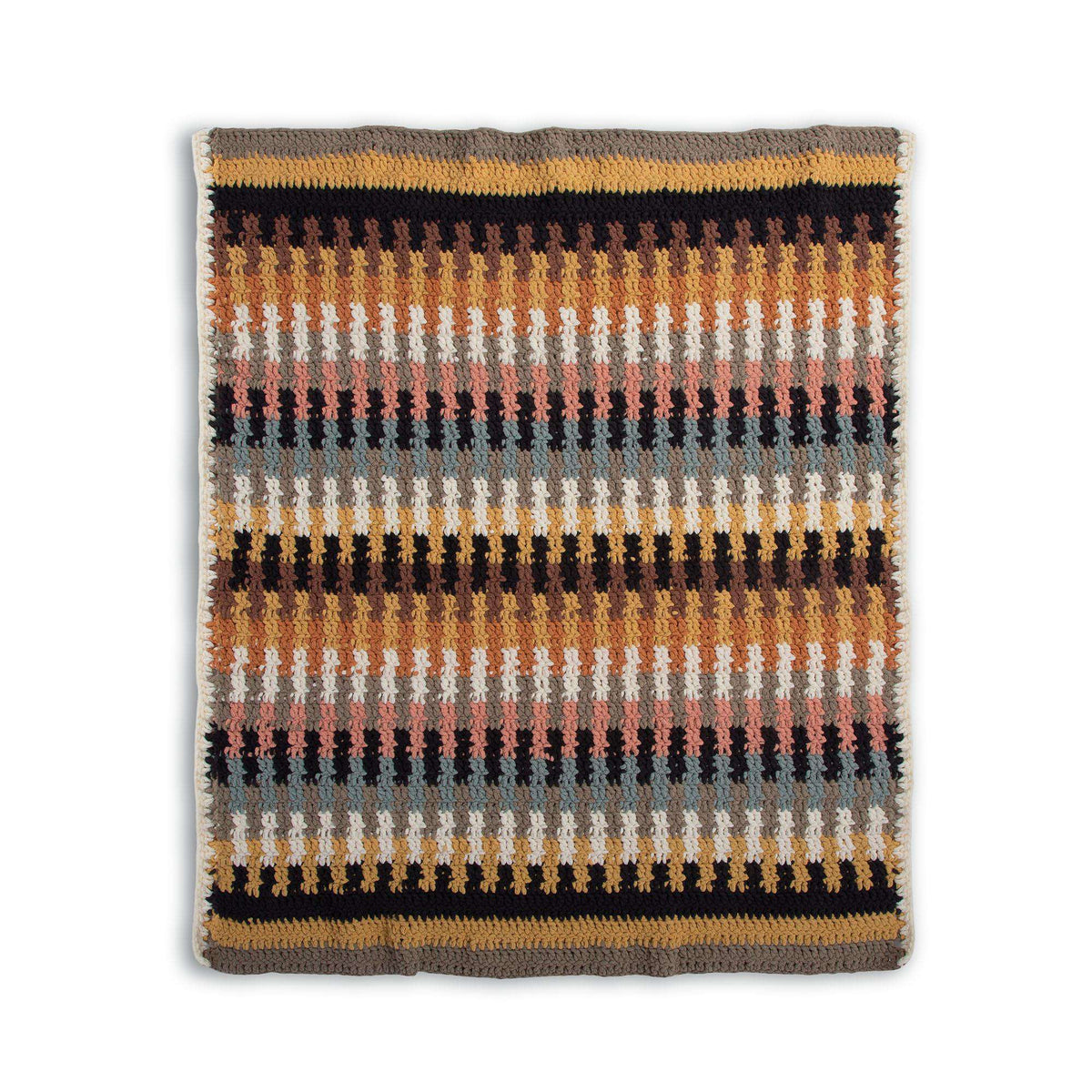 Crochet Blanket made in Bernat Blanket O'Go yarn