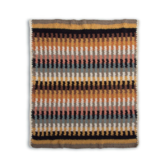 Crochet Blanket made in Bernat Blanket O'Go yarn