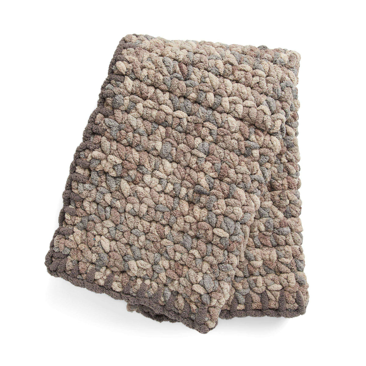 Crochet Blanket made in Bernat Blanket Extra Thick yarn