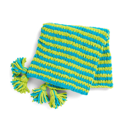 Bernat Crochet Blanket EZ Stripe Hype Crochet Blanket Version 1