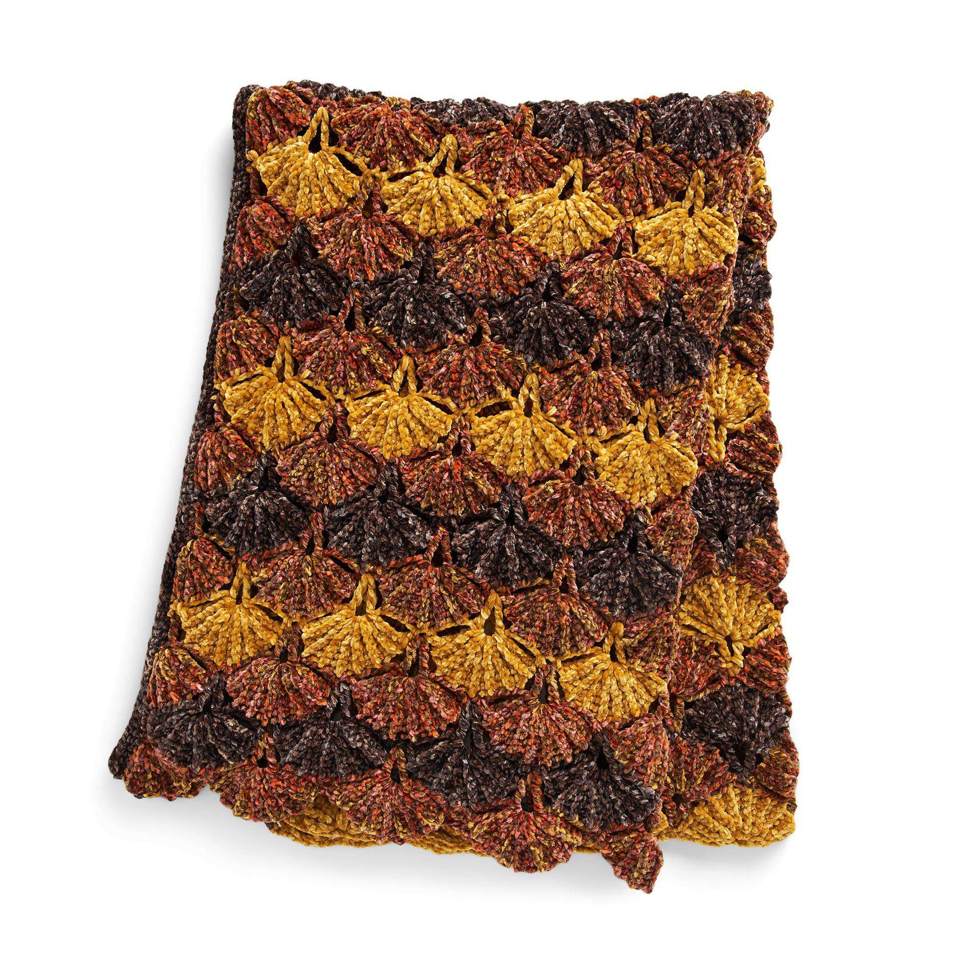 Free Bernat Rising Moon Crochet Blanket Pattern