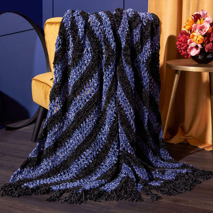 Bernat Velvet & Lace Crochet Blanket Single Size