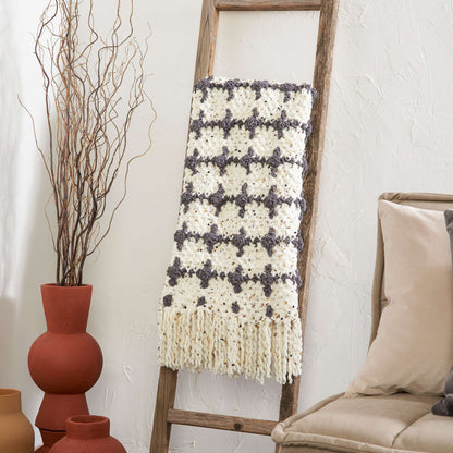 Bernat Bobble Grid Crochet Blanket Crochet Blanket made in Bernat Blanket Confetti yarn