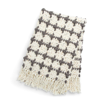Bernat Bobble Grid Crochet Blanket Crochet Blanket made in Bernat Blanket Confetti yarn