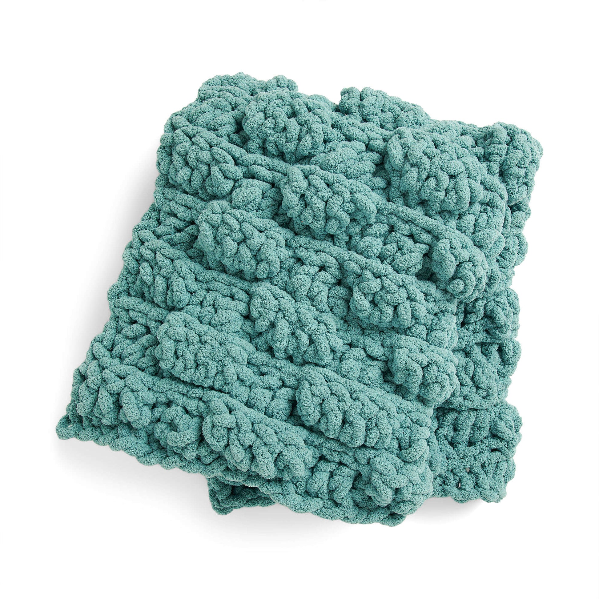 Free Bernat Shock Waves Crochet Lap Blanket Pattern