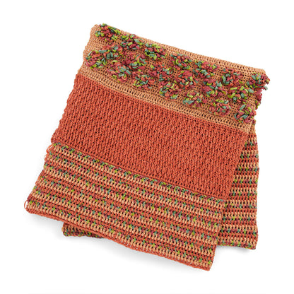 Bernat Stripes & Loops Crochet Blanket Crochet Blanket made in Bernat Suede-ish yarn