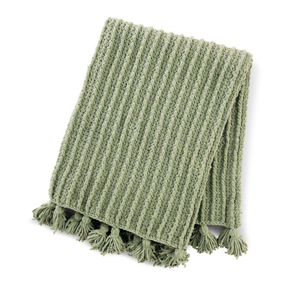 Bernat Crochet Bar Stitch Blanket Crochet Blanket made in Bernat Blanket yarn