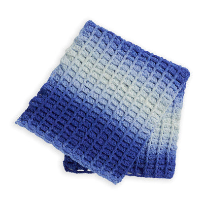 Bernat Faded Bricks Crochet Blanket Crochet Blanket made in Bernat Blanket Perfect Phasing yarn