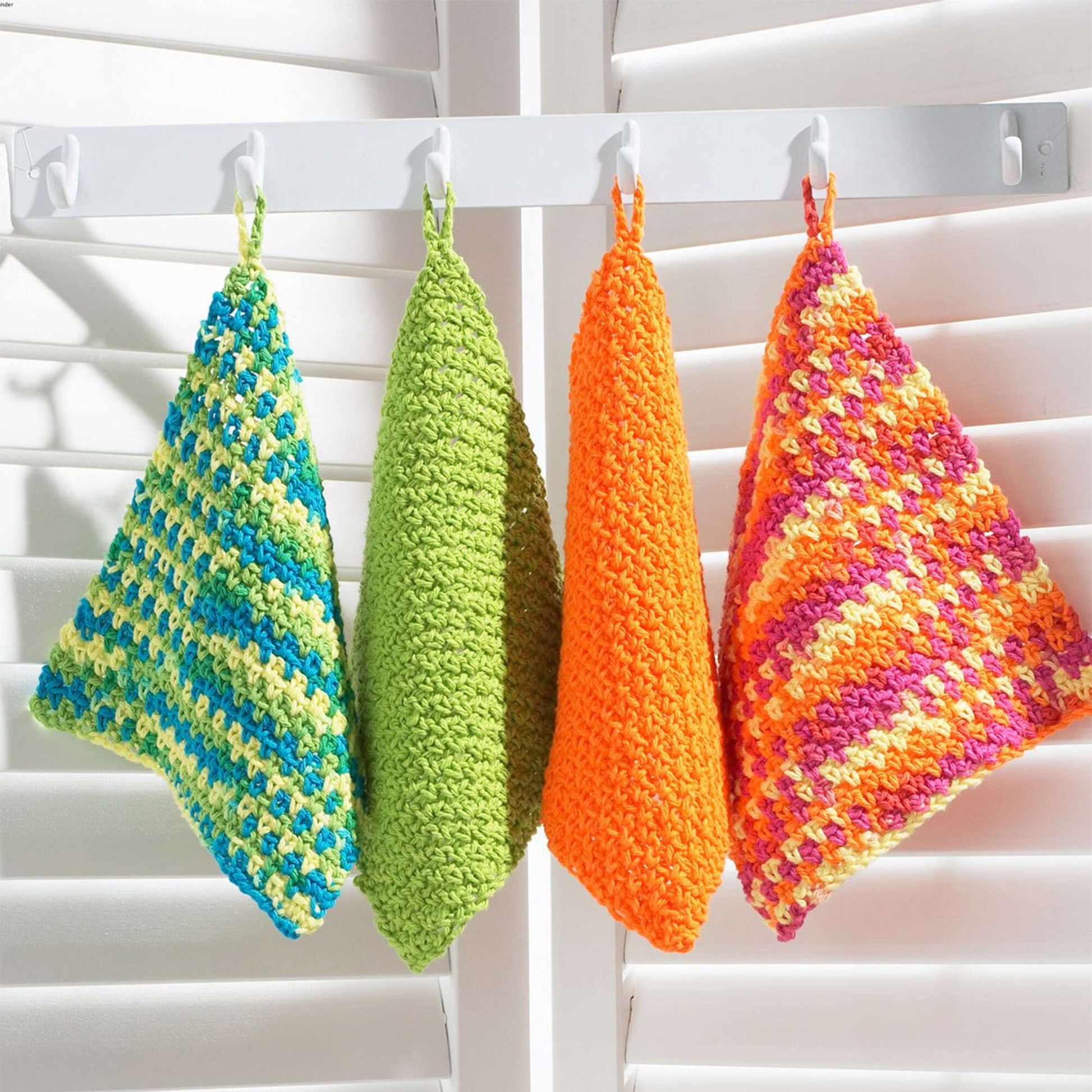 Bernat Crochet Dishcloth Crochet Dishcloth made in Bernat Handicrafter Cotton yarn