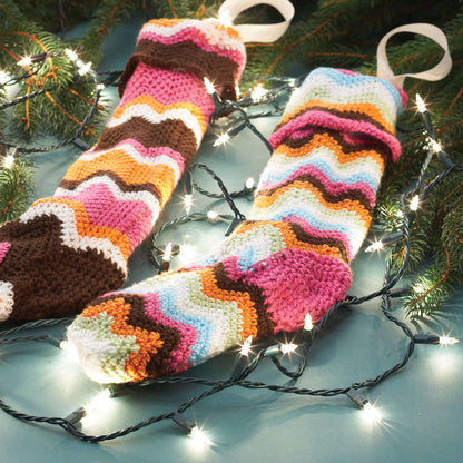 Bernat Wavy Long-Stockings Crochet Version 1
