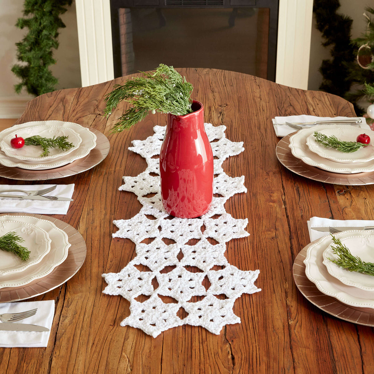 Crochet Holiday made in Bernat Handicrafter Cotton yarn