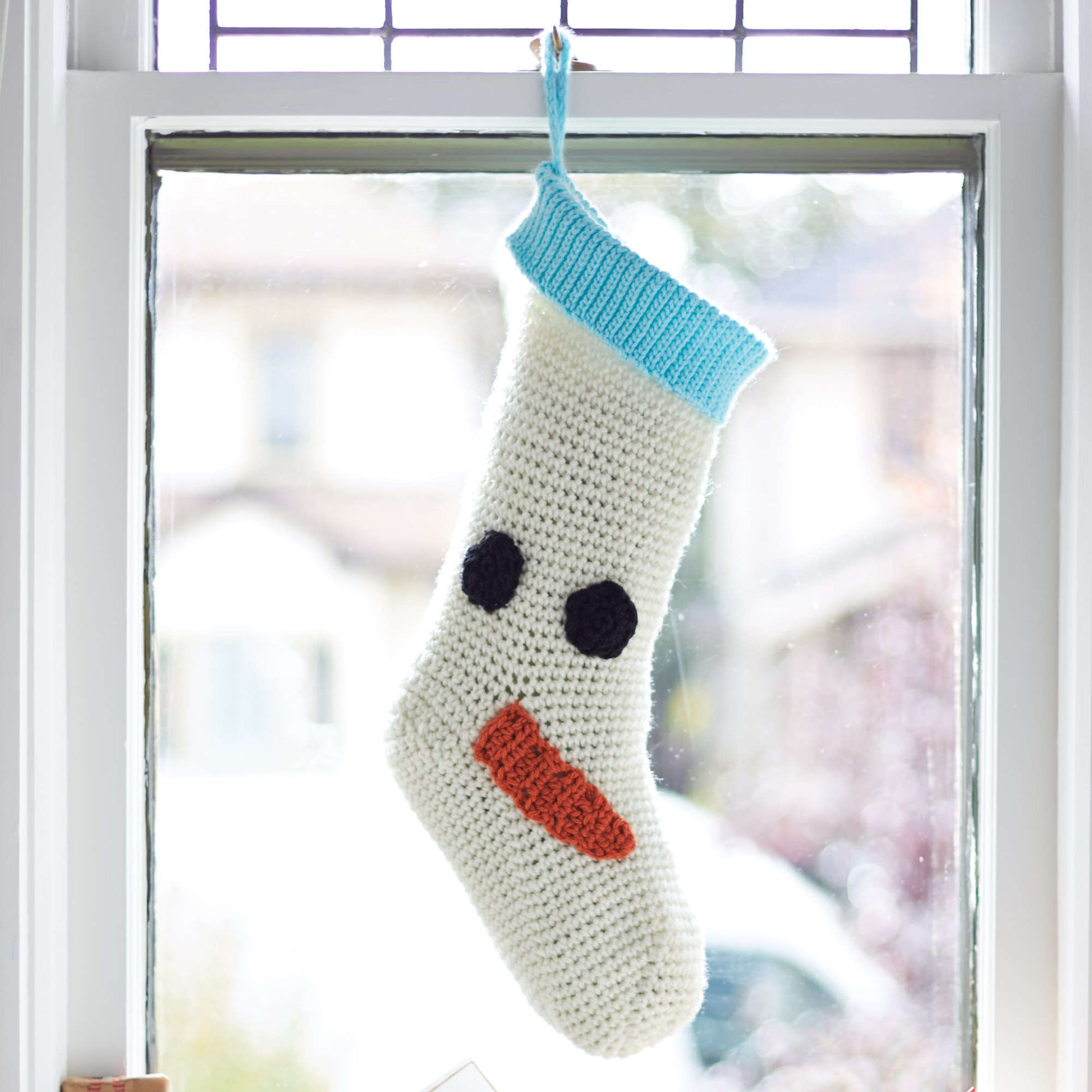 Free Bernat Christmas Stocking Crochet Pattern