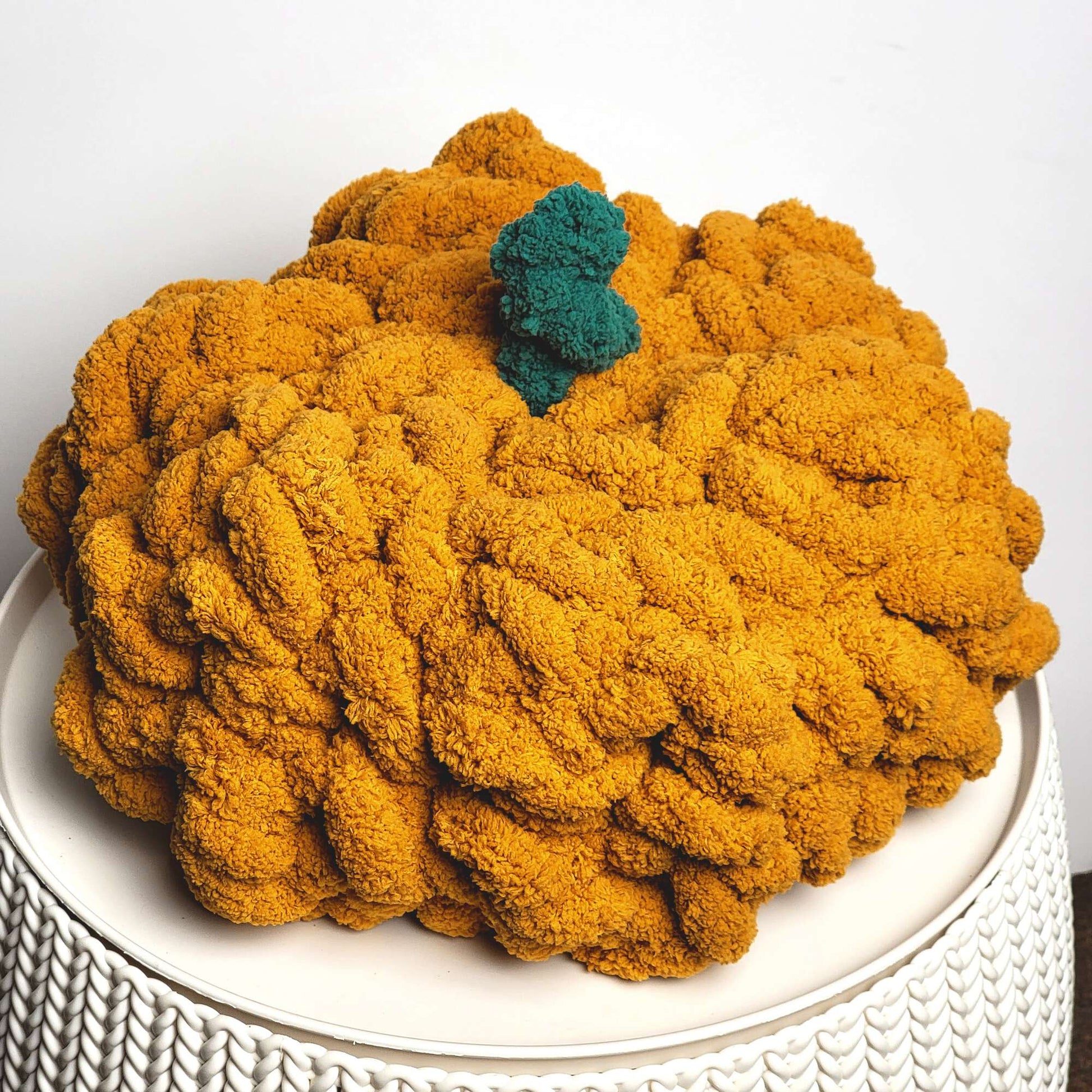 Free Bernat Chunky Crochet Pumpkin Pattern