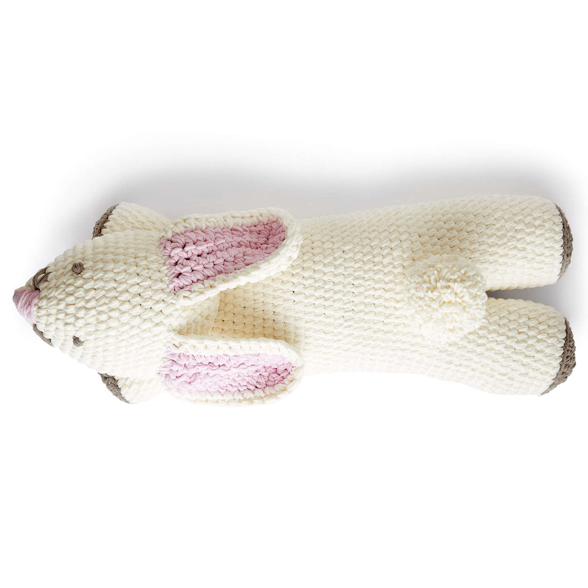 Crochet Pillow made in Bernat Baby Blanket yarn