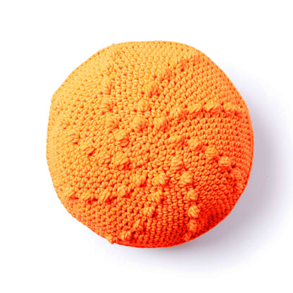 Bernat Bobble Go Round Crochet Pillow Crochet Pillow made in Bernat Maker Outdoor yarn