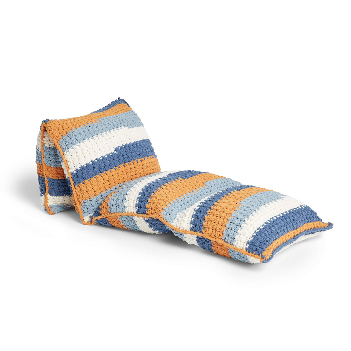 Crochet Pillow made in Bernat Blanket yarn