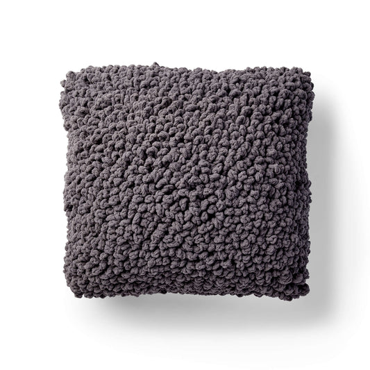 Crochet Pillow made in Bernat Blanket yarn