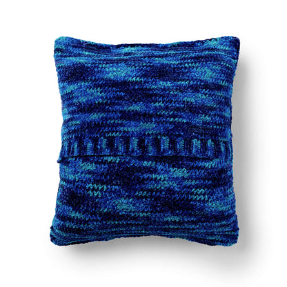 Bernat Waterfall Fringe Crochet Cushion Single Size