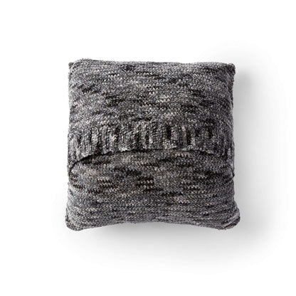 Bernat Loopy Center Crochet Pillow Crochet Sweater made in Bernat Baby Velvet yarn