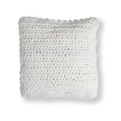Bernat Cozy Crochet Tree Pillow Crochet Pillow made in Bernat Blanket yarn