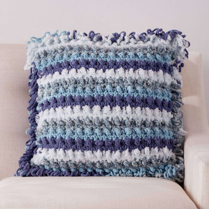 Bernat Texture Festival Crochet Pillow Single Size