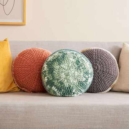 Bernat Crochet Piped Pillow Trio Version 1