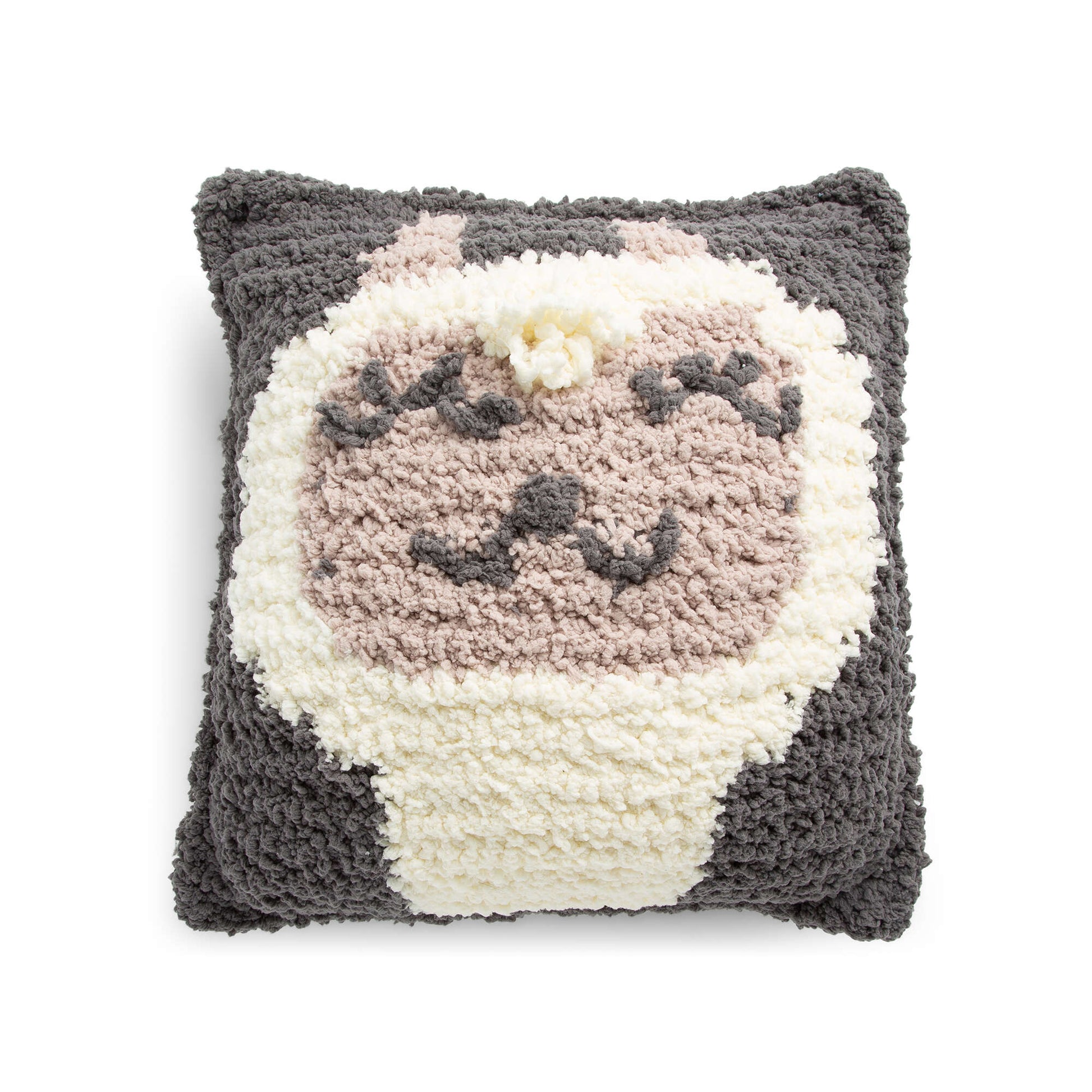 Free Bernat Crochet Alpaca Pillow Pattern