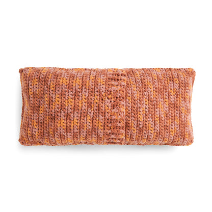 Bernat Circle the Moon Crochet Pillow Crochet Pillow made in Bernat Forever Fleece yarn