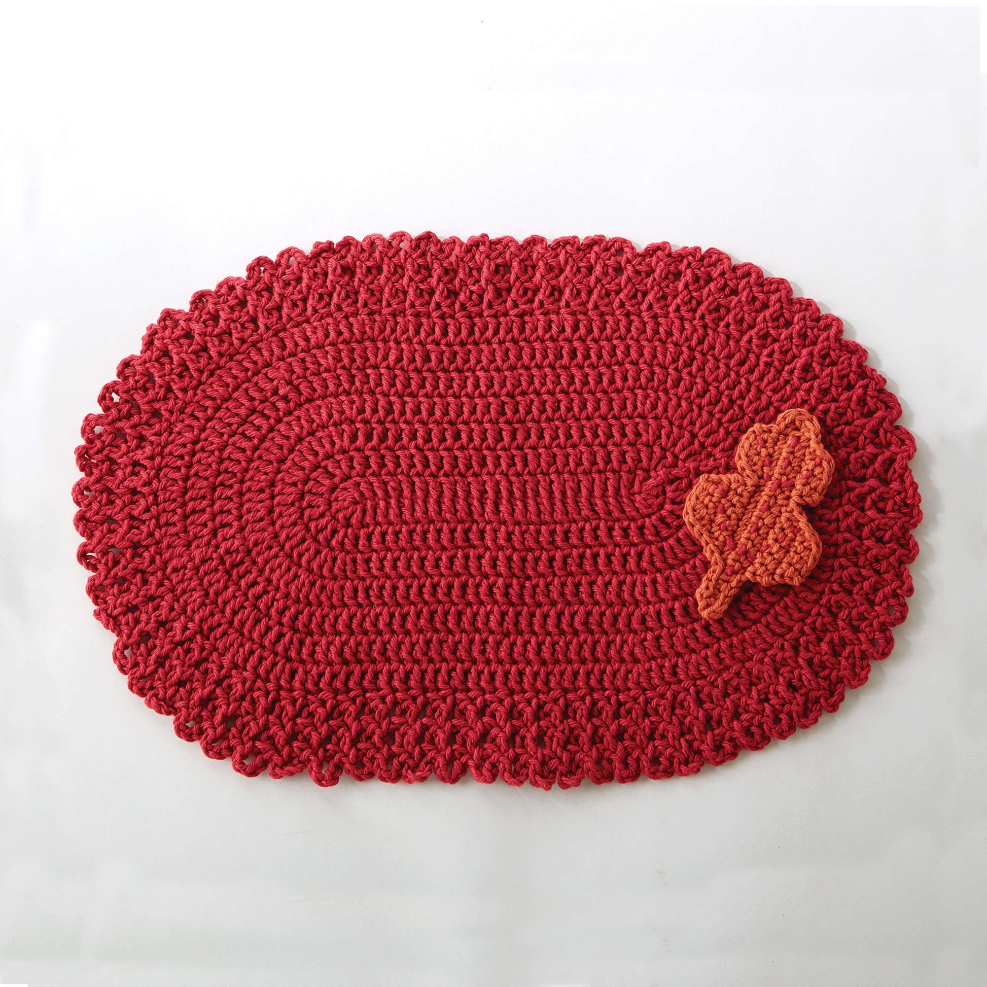Free Bernat Thankful Placemats Crochet Pattern