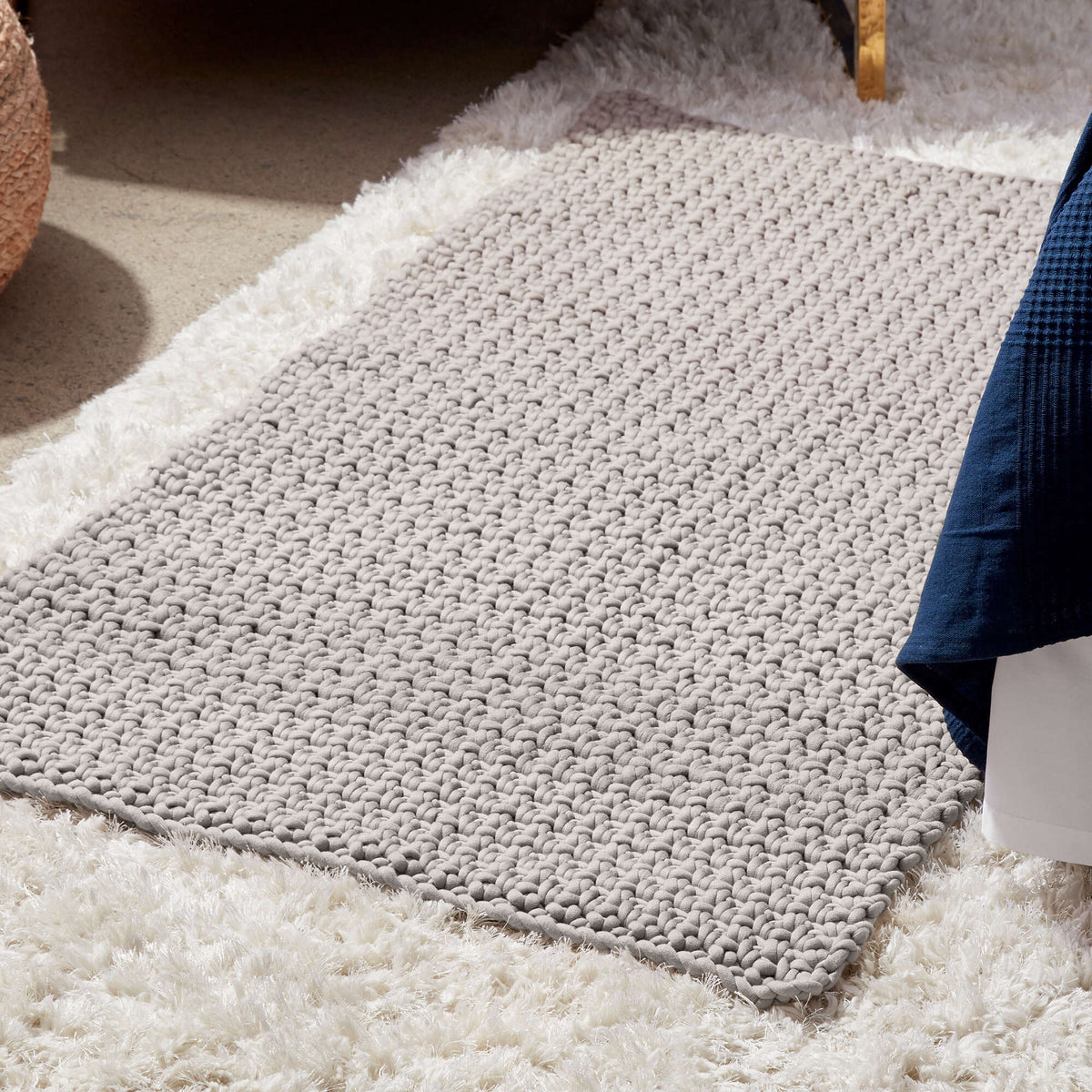 Crochet Rug made in Bernat Maker Big yarn