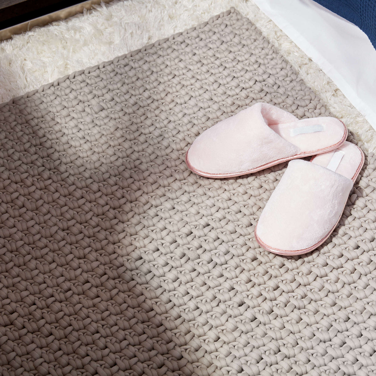 Crochet Rug made in Bernat Maker Big yarn