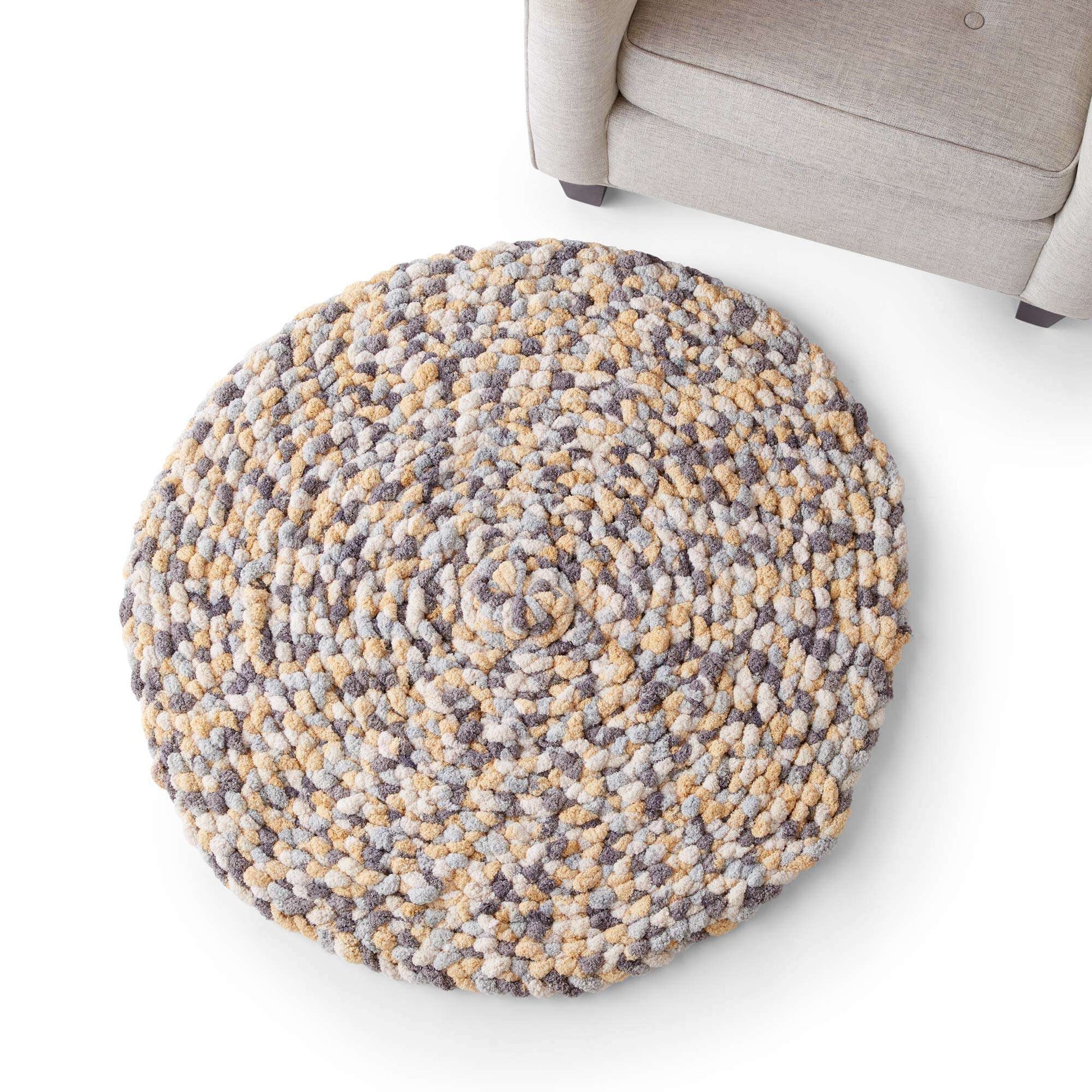 Bernat Big Slip Stitch Crochet Rug Yarnspirations