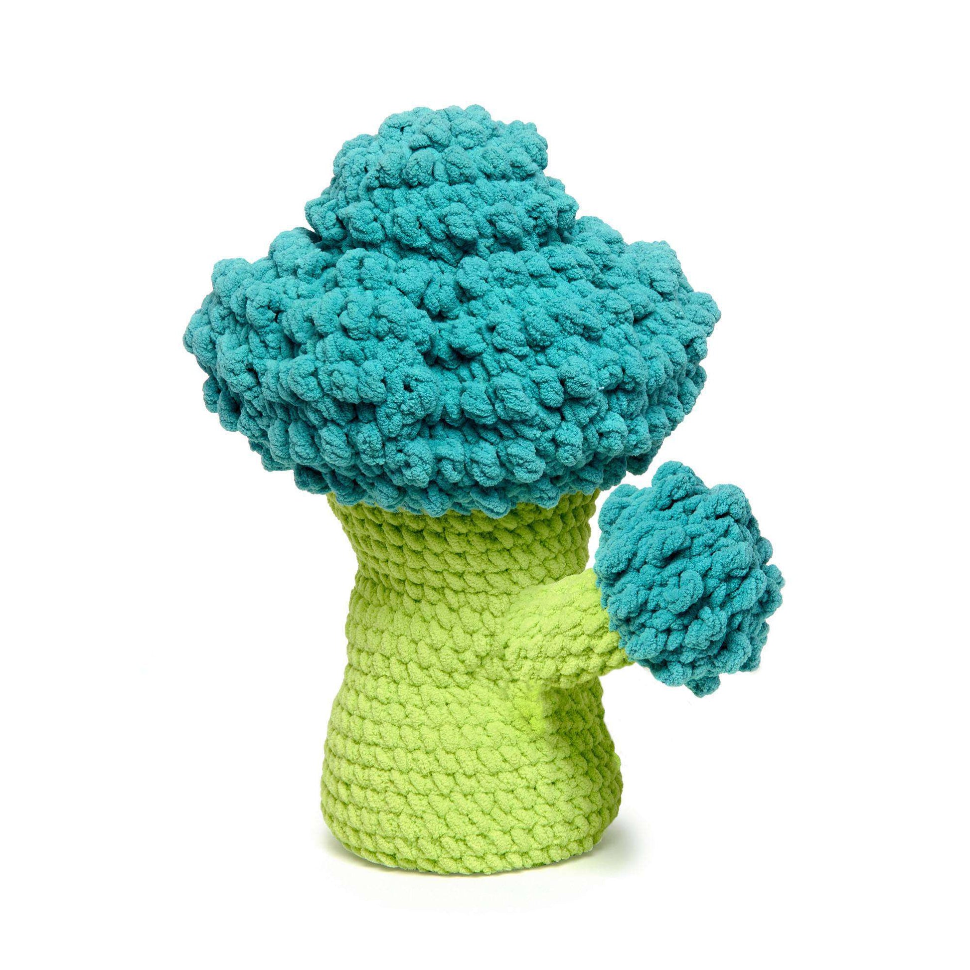 Free Bernat Crochet Brock The Brocolli Toy Pattern