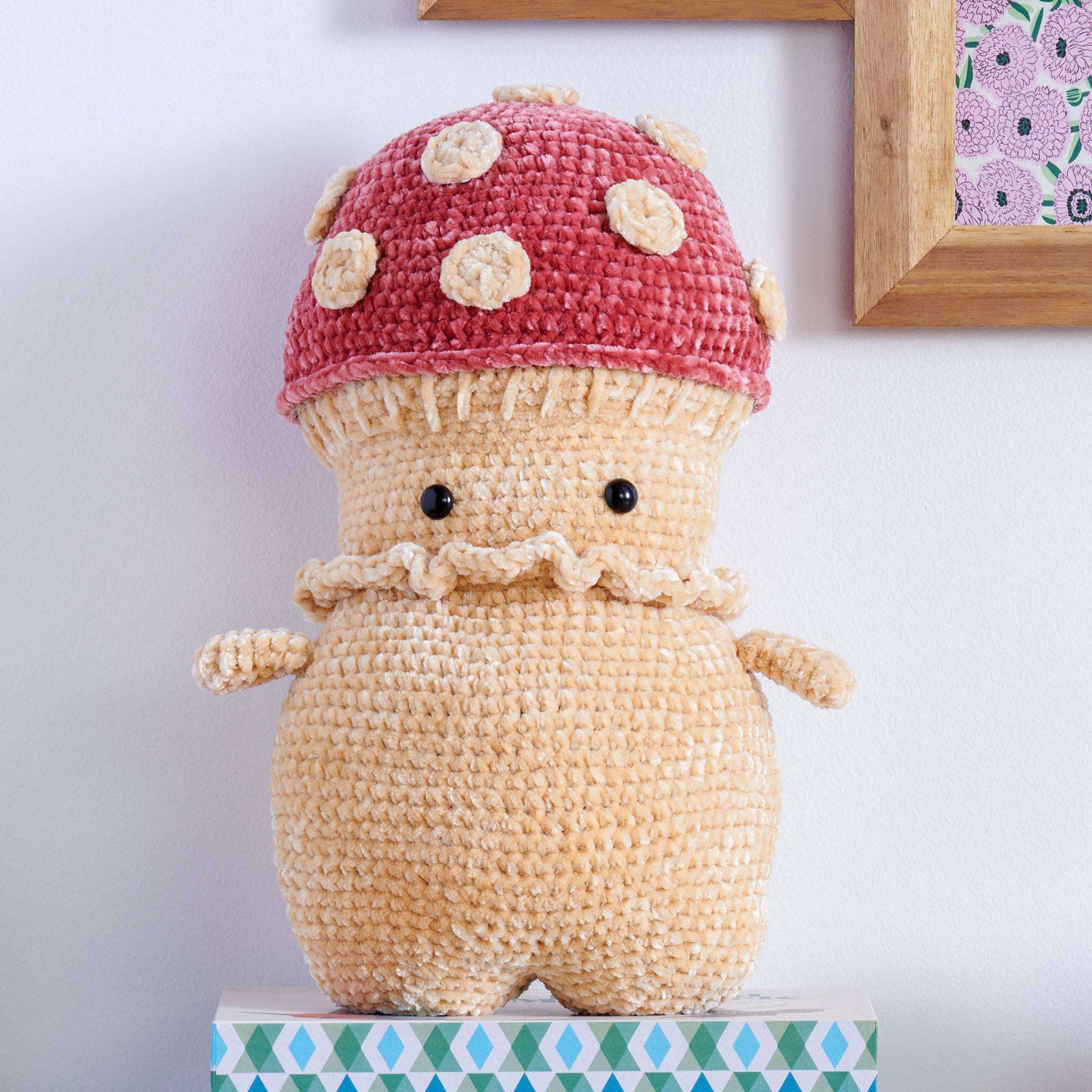 Free Bernat Florence The Fungi Crochet Toy Pattern
