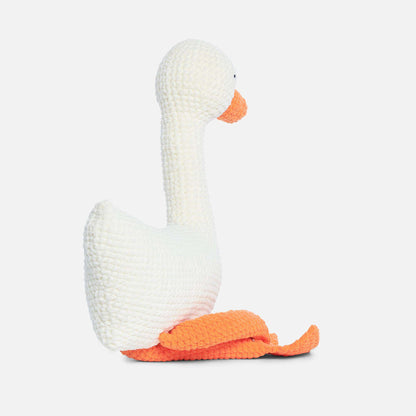 Bernat Silly Goose to Crochet Crochet Toy made in Bernat Blanket yarn