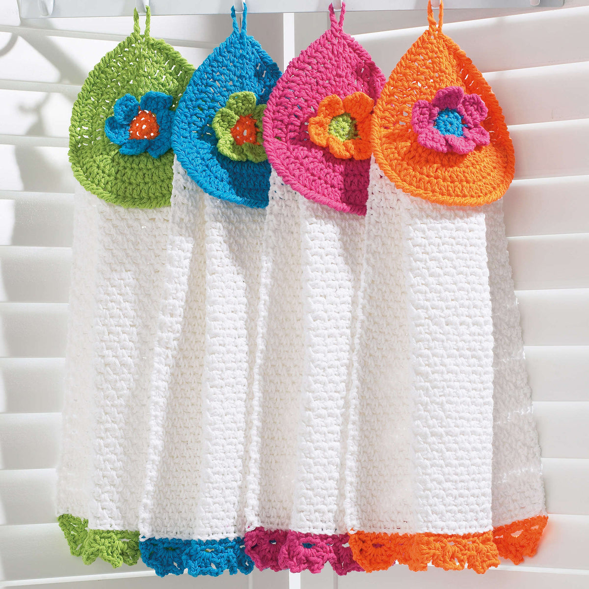 Crochet Kitchen Décor made in Bernat Handicrafter Cotton yarn