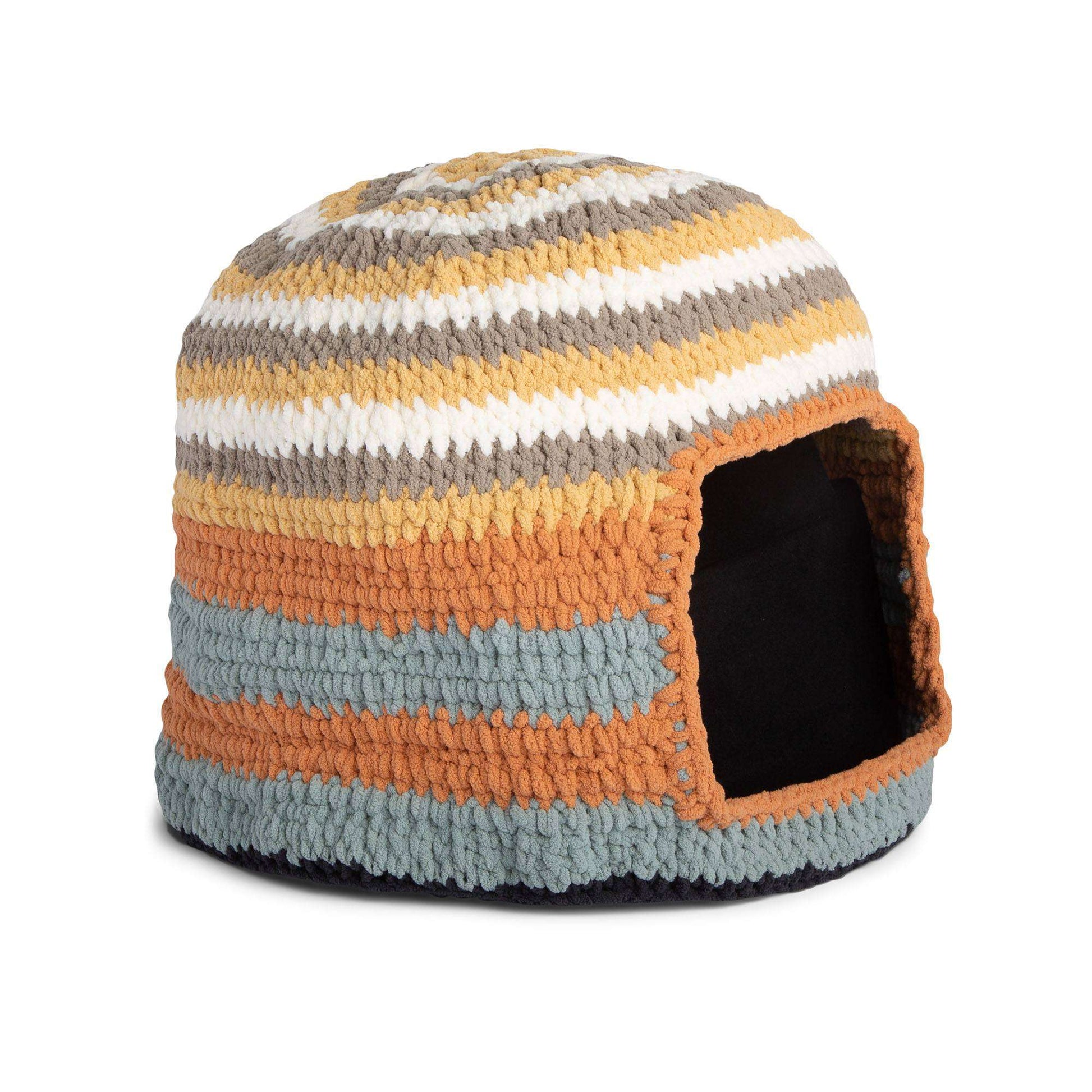Free Bernat Crochet Pet Nest Pattern