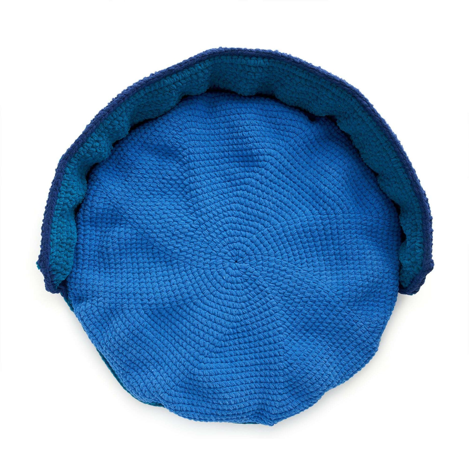Free Bernat Delux Crochet Pet Bed Pattern