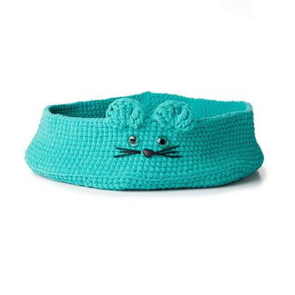 Bernat Kitten Ears Crochet Pet Bed M