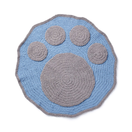 Crochet Blanket made in Bernat Blanket Pet yarn