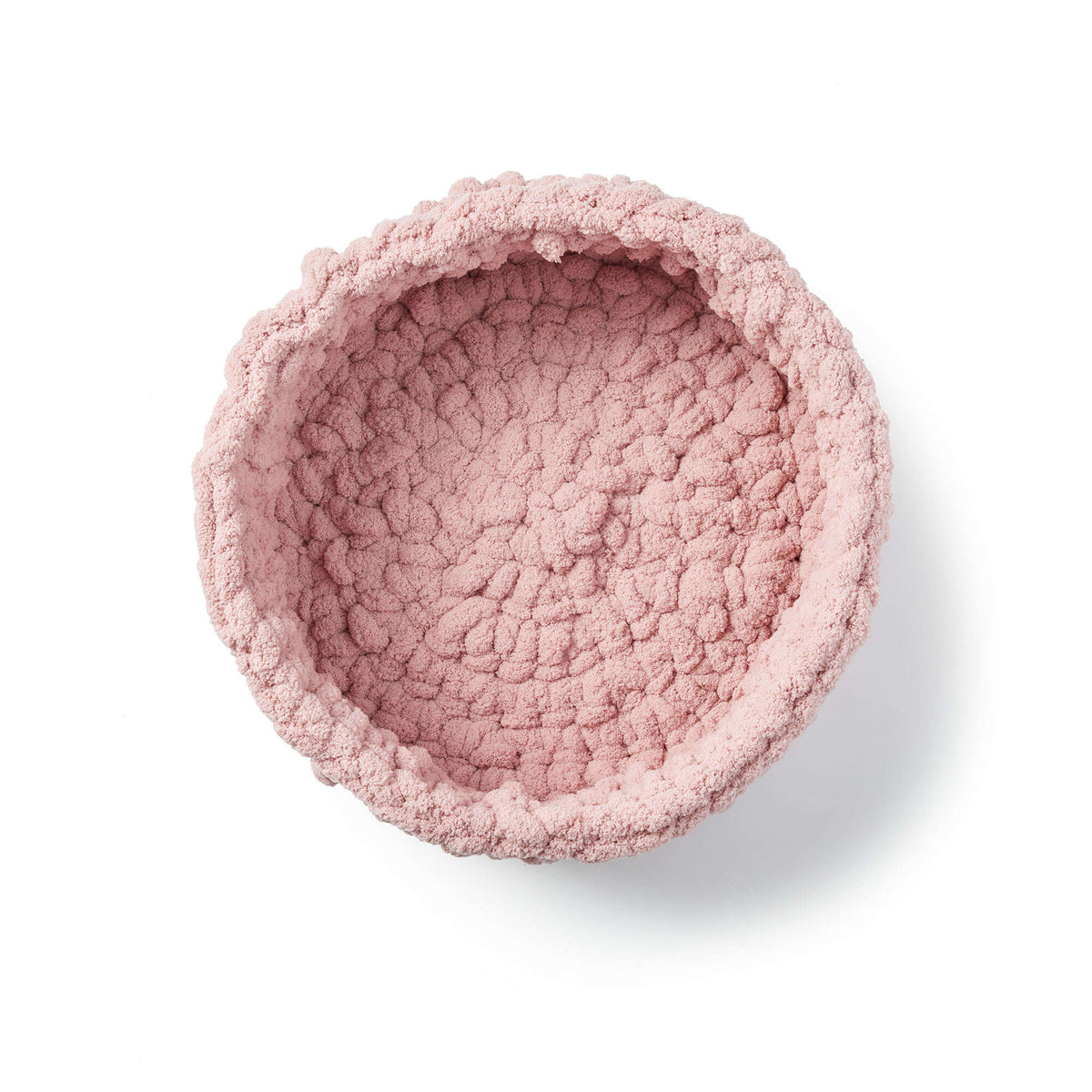 Crochet Pet Bed made in Bernat Blanket Big yarn