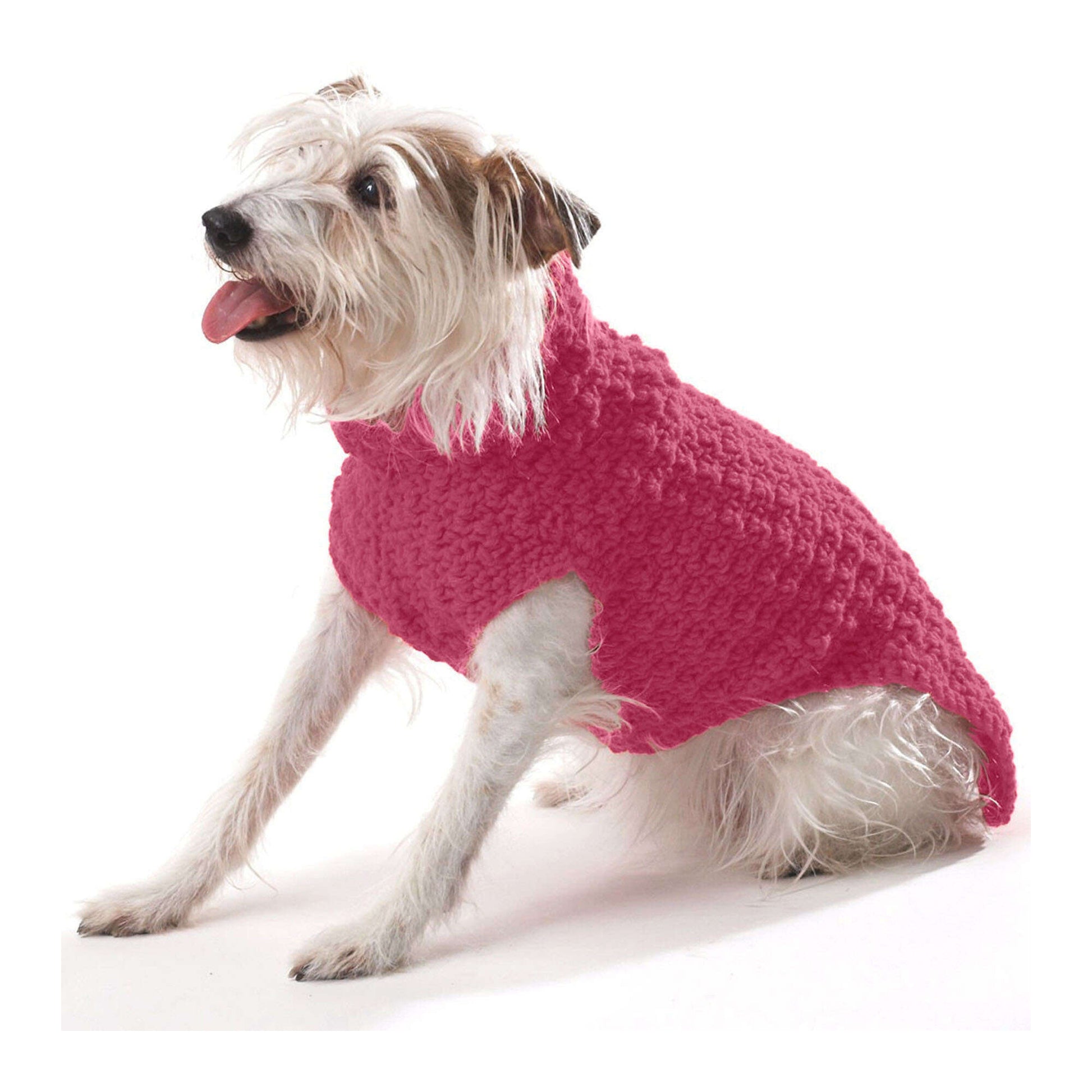 Free Bernat Fab Crochet Dog Coat Pattern