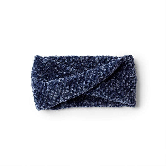 Bernat Twisted Knit Headband Pattern Tutorial Image