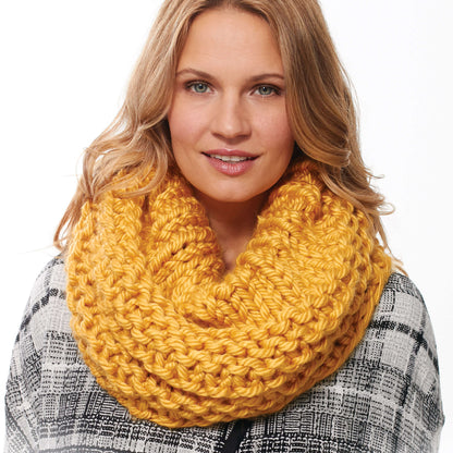 Bernat Knit Mega Cowl Teal